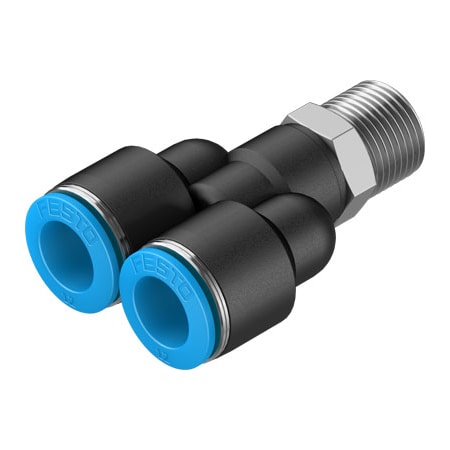 Festo Push-In Y-Fitting QSY-3/8-12 QSY-3/8-12